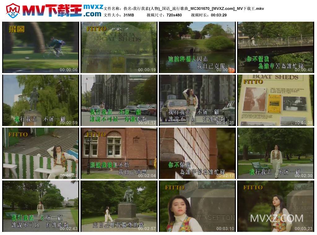 佚名-我行我素(人物)_国语_流行歌曲_MC301670